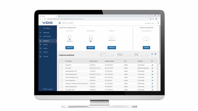 Telechargement-Tachograph-Management-VDO