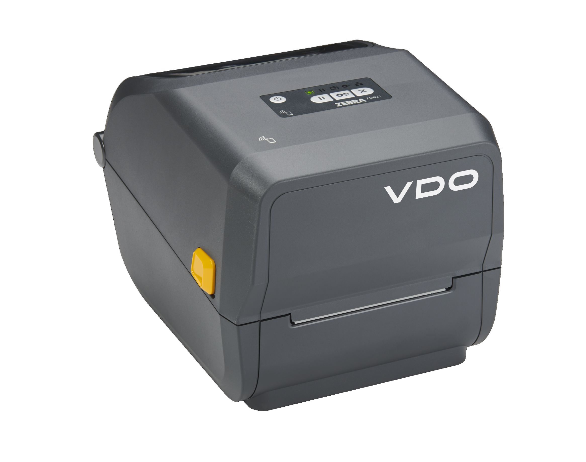Front view of the VDO label printer for long-lasting printouts of your tachographs.
